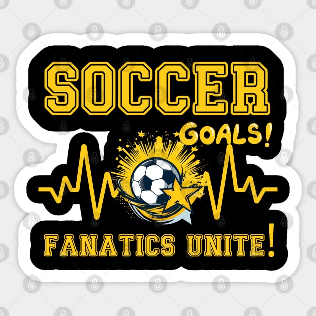 Soccer Goals  Fanatics Unite Sticker by FehuMarcinArt